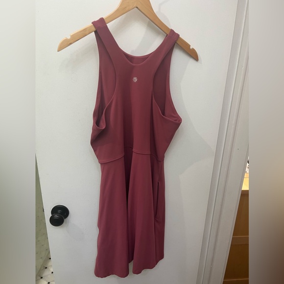 Athleta Conscious dress in berry rose size large - Picture 3 of 3